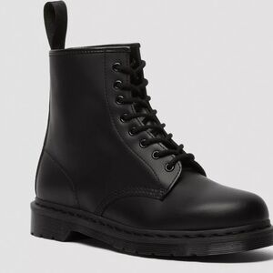 Dr. Martens 1460 Mono Smooth Black Leather Boots